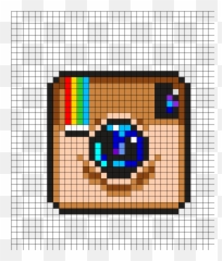 Instagramlogo By Thecreativepanda On Kandi Patterns Pixel - Perler Bead Pattern Food Emoji,Perler Bead Ideas Emojis