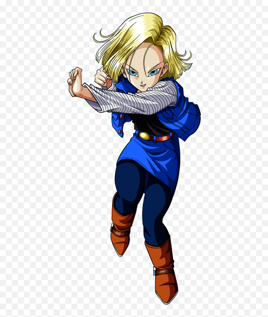 Android 18 Zero X - Androide 18 Dbz Png Emoji,Android 17 Human Emotions