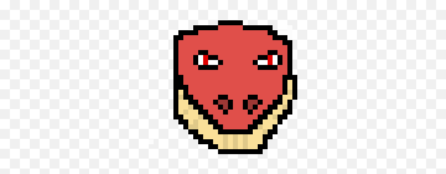 Dragon Head Pixelart - Mint Candy Pixel Art Emoji,Old Dragon Emoticon