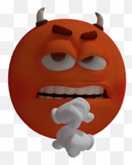 Smiley Devil Horns - Happy Emoji,Devil Horn Emoji