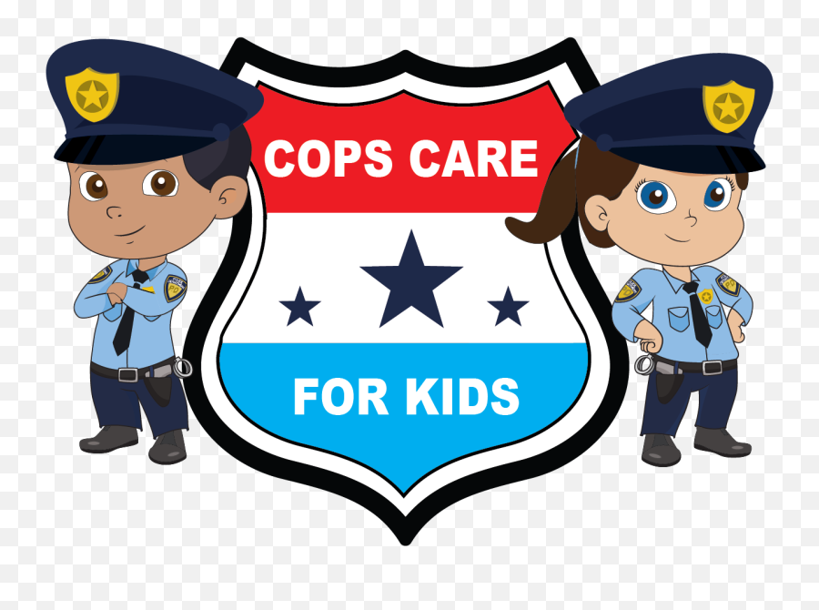 Cops Care For Kids - Peaked Cap Emoji,Police Officer And Scared Kid Story Emotion