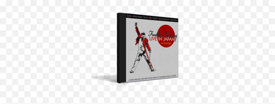 Freddie Mercury - Live In Japan Absolutnie Queen Freddie Mercury Emoji,Billy Squier Emotions In Motion Logo