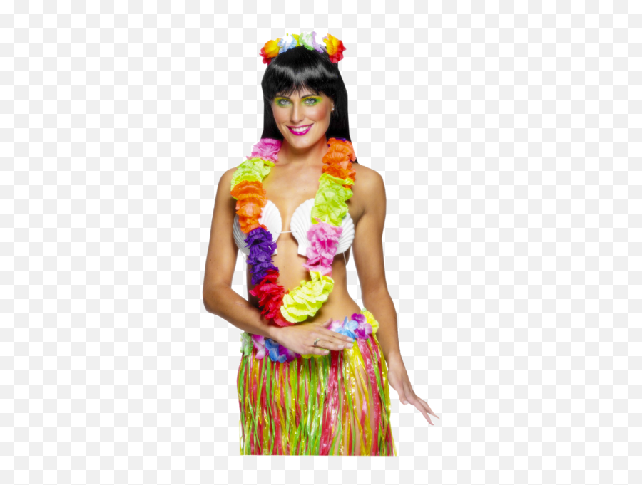 Hawaiian Girl Psd Official Psds - Hawaiian Girl Png Emoji,Emoticons With Hula Girls And Leis