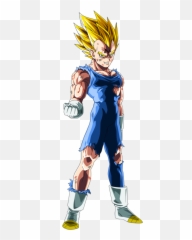 Vs Vegeta Saiyan 2 - Majin Vegeta Hd Png Emoji,Vegeta Shot Through Heart With Heart Emojis