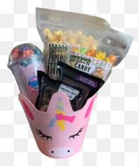 Pink Unicorn Easter Basket - Party Supply Emoji,Unicorn Emoji Grande