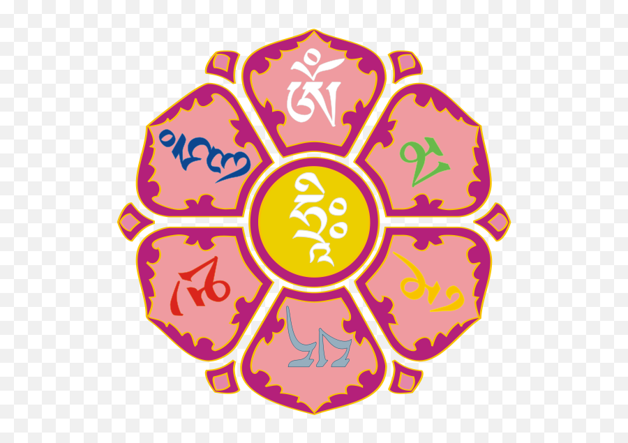 Vibration - Om Mani Padme Hum Flower Emoji,Vibrations Of Different Emotions