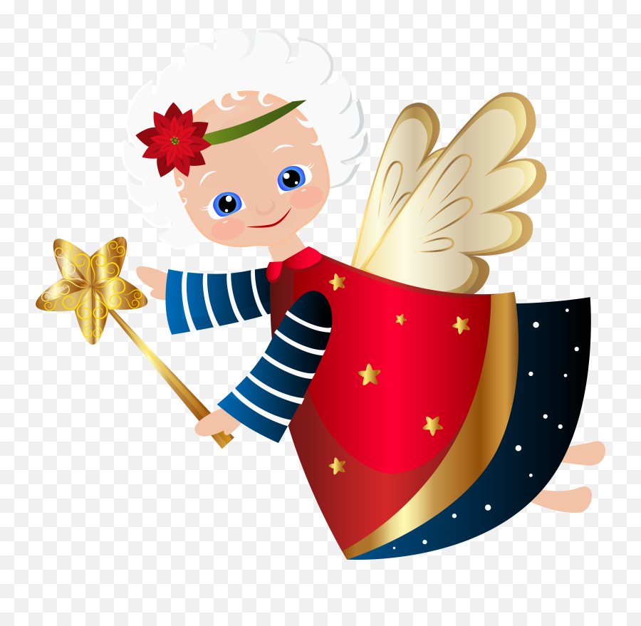 Cute Angel Clipart - Clip Art Library Christmas Angel Clipart Png Emoji,Emojis De Angelito