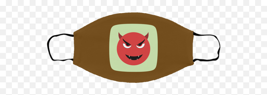 Devil Emoji Face - Fmm Smmed Face Mask Cloth Face Mask,Emojis Cartoon Devil