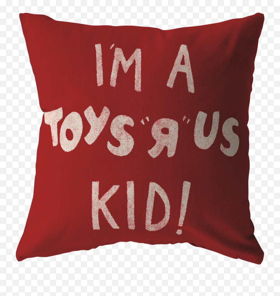 Iu0027m A Toys R Us Kid Pillow - Decorative Emoji,Pink Emoji Pillow