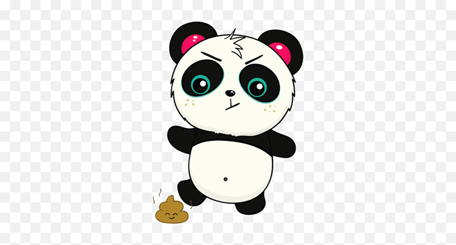 Facebook Messenger Pandi Sticker - Pandi The Panda Stickers Emoji,Face Book Emojis