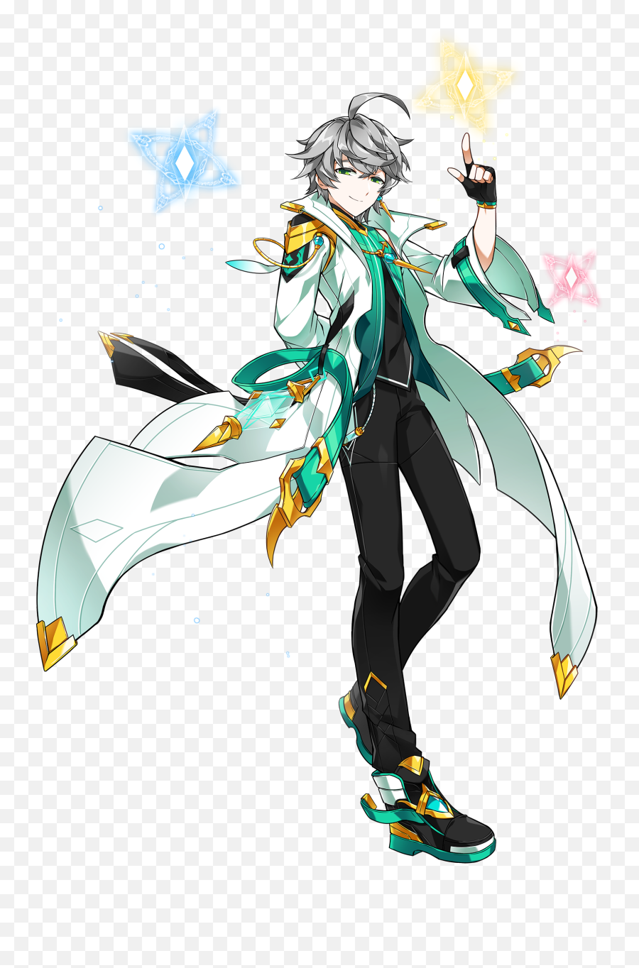 Anime Character Design - Elsword Ain Erbluhen Emotion Emoji,Emotion Characters