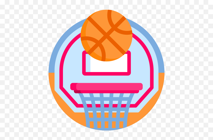 Basketball Sport Sports Free Icon Of Sport - Basketball Flat Icon Emoji,Emoticon Balon De Baloncesto