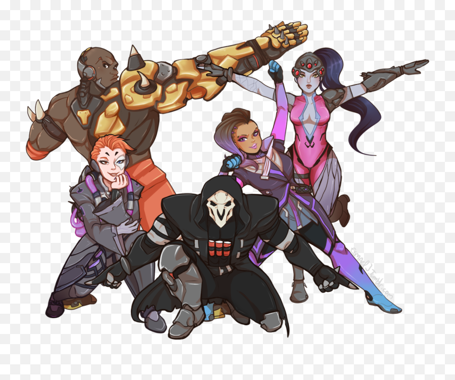 É - General Discussion Overwatch Talon Fanart Emoji,Power Rangers Emoji