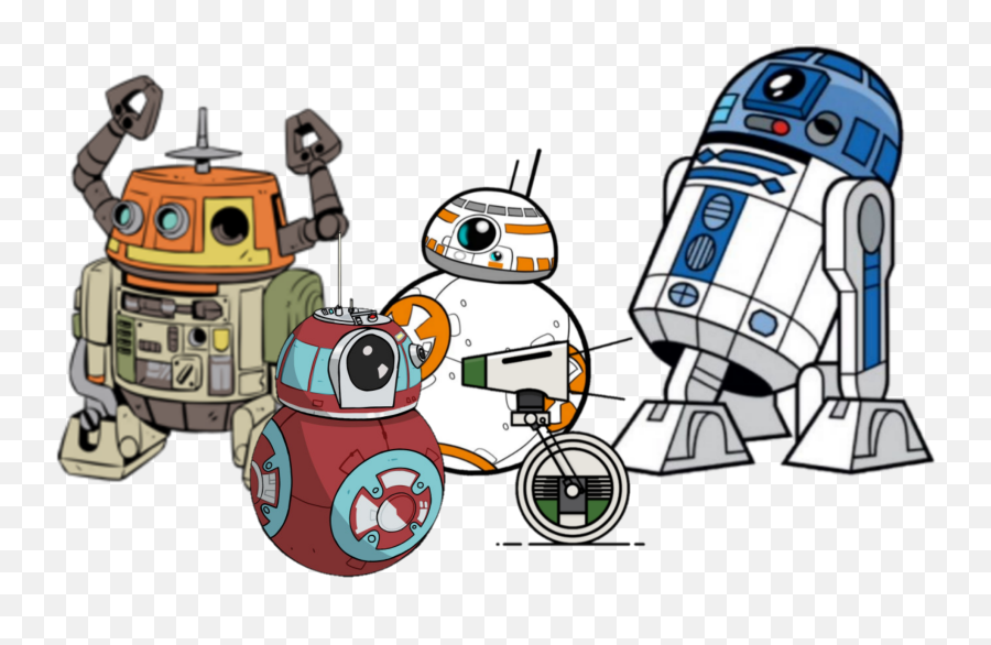 The Most Edited Droid Picsart - Star Wars Bb8 And Cb23 Emoji,Bb-8 Star Wars Emoticon