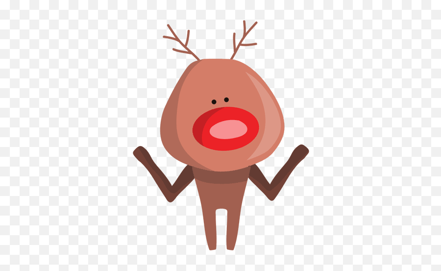 Red Nose Graphics To Download - Drawing Emoji,Shrugging Arms Emoticon