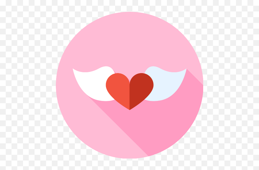 Heart Wings Svg Vectors And Icons - Png Repo Free Png Icons Girly Emoji,What Is The Emoji With The Pink Heart Building