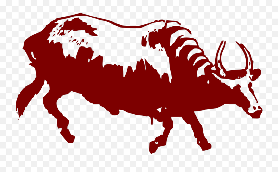 Buffalo With Horns Png Svg Clip Art For Web - Download Clip Domestic Water Buffalo Emoji,Horns Down Emoji