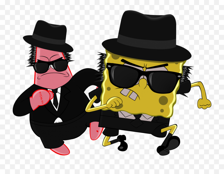 410171 Spongebob Beautiful Pictures For Wallpaper Cool - Spongebob Blues Brothers Emoji,Spongebob Patrick Emoticon