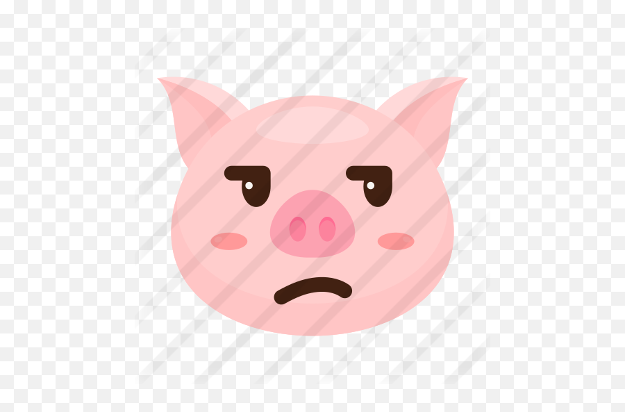 Suspicious - Free Animals Icons Emoji,Apple Pig Emoji