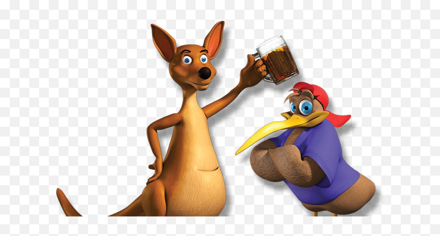 Kangaroo And Kiwi Pub Emoji,Kangaroo Emoticon For Facebook