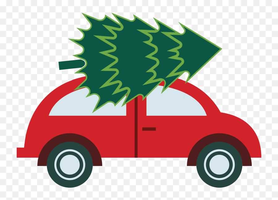 Christmas Tree On Car - Brattleboro Food Coop Emoji,Christmastree And Presents Emoticon Facebook
