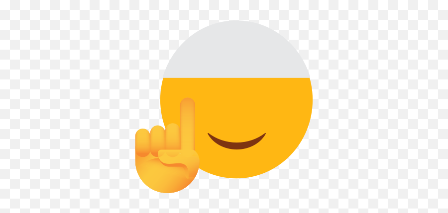 Emoji Face Islam Muslim One Hand - Happy,Emoji Face