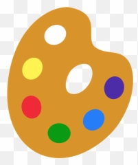 Paint Palette Clipart Free Download Transparent Png Emoji,Color Palette Emoji