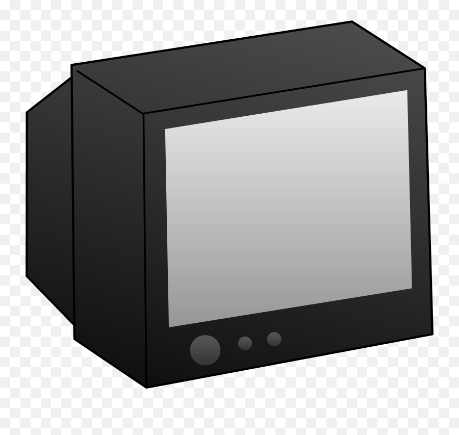 Television Clip Art Free Clipart Images - Crt Television Clipart Emoji,Tv Emoji Png