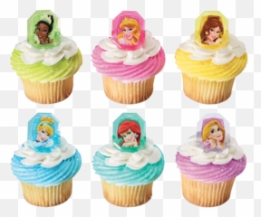 Disney Princess Cupcake Rings - Cupcake Rings Emoji,Emoji Cupcake Rings