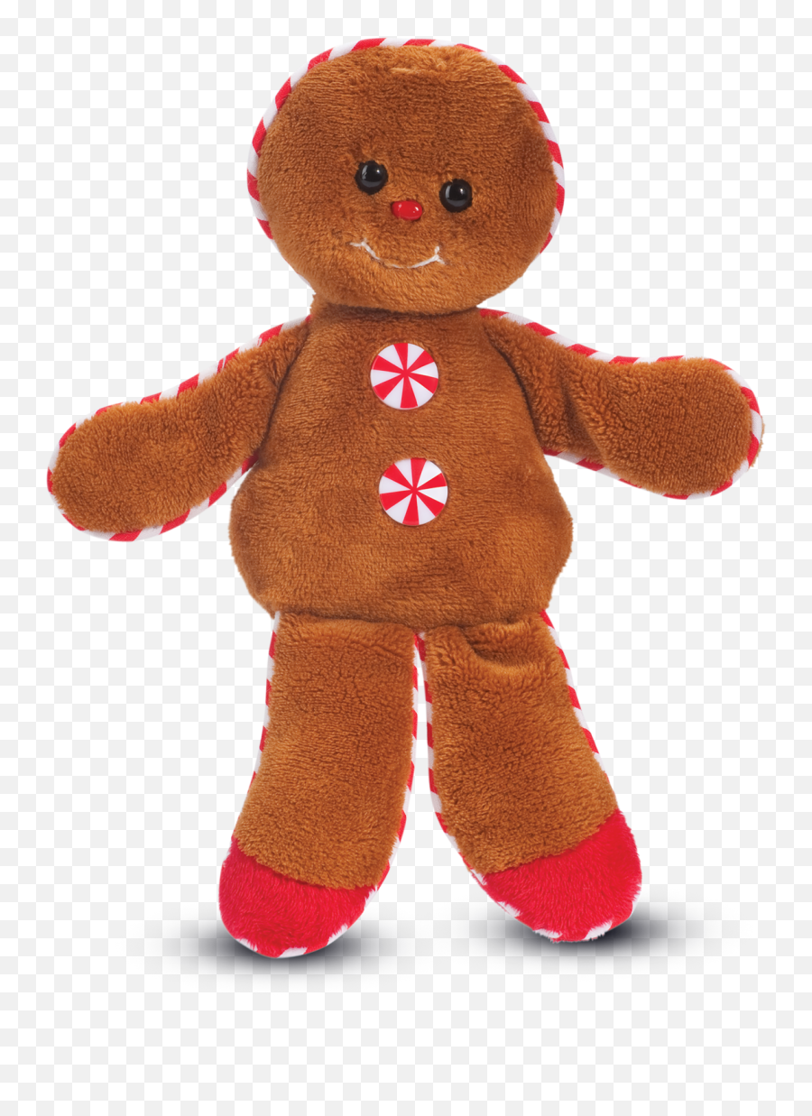 Grriggles Gingham Gingerbread Toy - Gingerbread Plush Emoji,Emoji Soft Toys