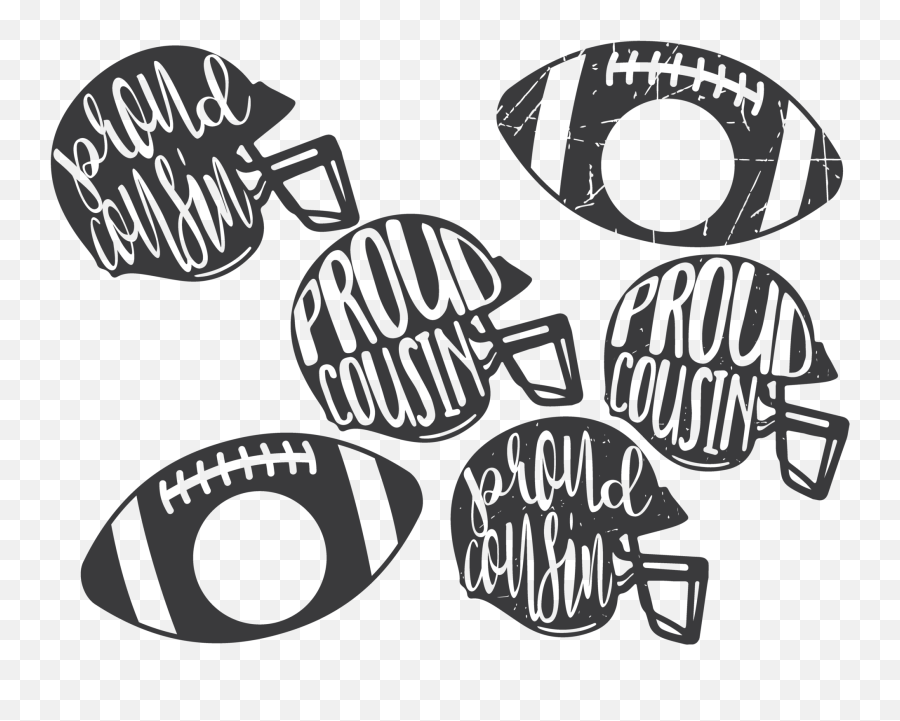 Football Monogram Png U0026 Free Football Monogrampng - Proud Grandma Football Helmet Svg Emoji,Elsword Emoji