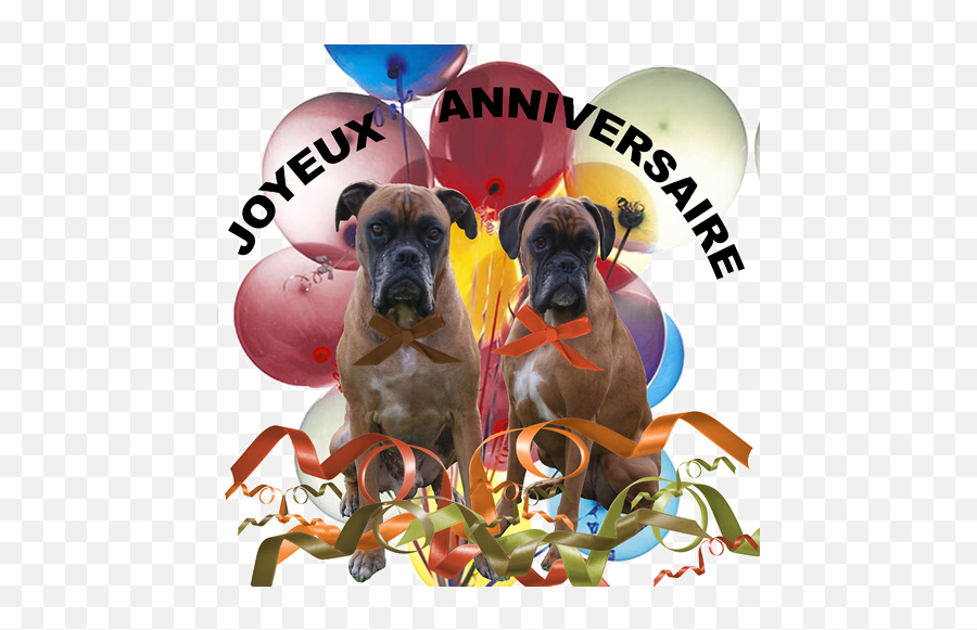 Joyeux Anniversaire De La Part Des Poilus - Smiley Urkoc Anniversaire Boxer Emoji,Emoticons De Niver