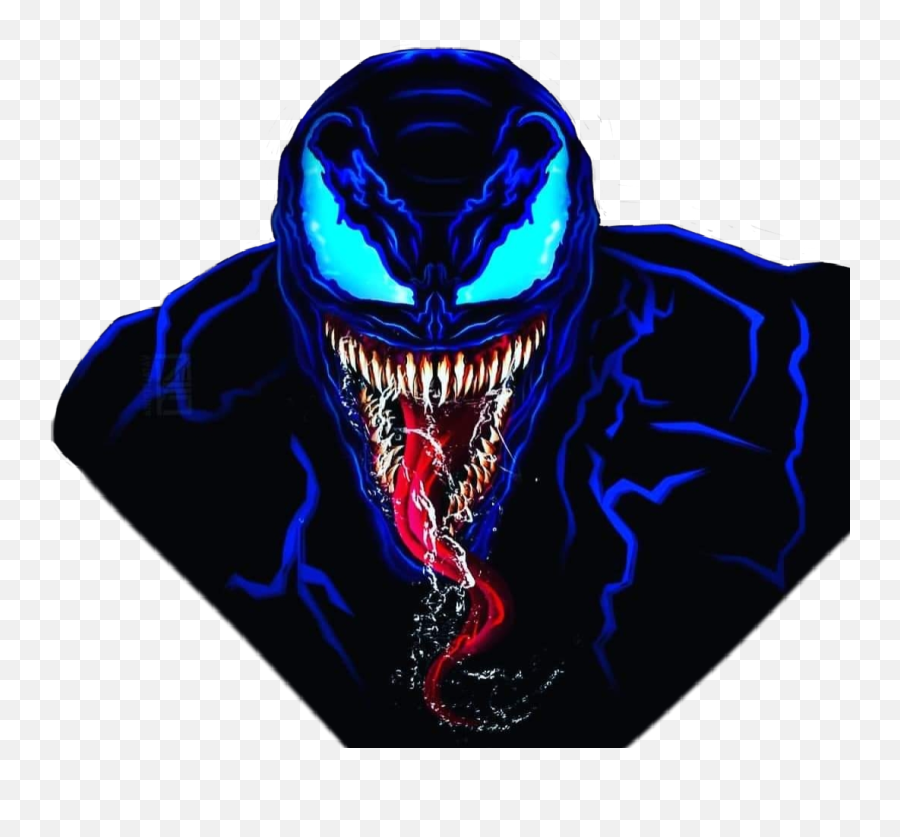Venom Venomneon Venommovie Sticker - Android Venom Wallpaper Hd Emoji,Venom Emoji