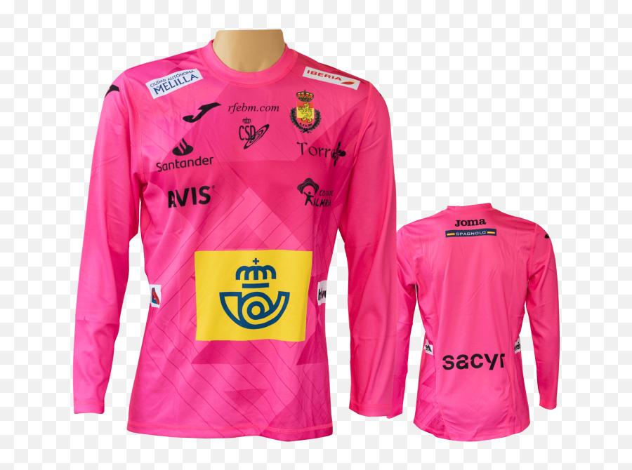 Joma Spanish Handball Oficial Shirt Pink 2020 - Long Sleeve Emoji,Emotion Sportswear