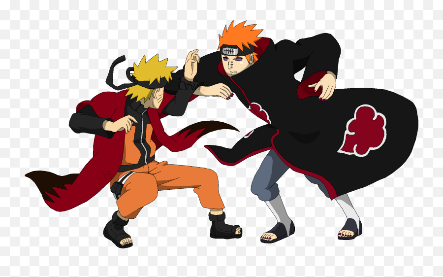 Sage Mode Naruto Vs Pain Hand - Naruto Vs Pain Png Gif Emoji,Sage Mode Emoji