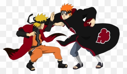 Sage Mode Naruto Vs Pain Hand - Naruto Vs Pain Png Gif Emoji,Sage Mode Emoji