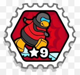 Snow Hero Stamp - Club Penguin Cart Stamp Emoji,Hero Art Emojis Stamps