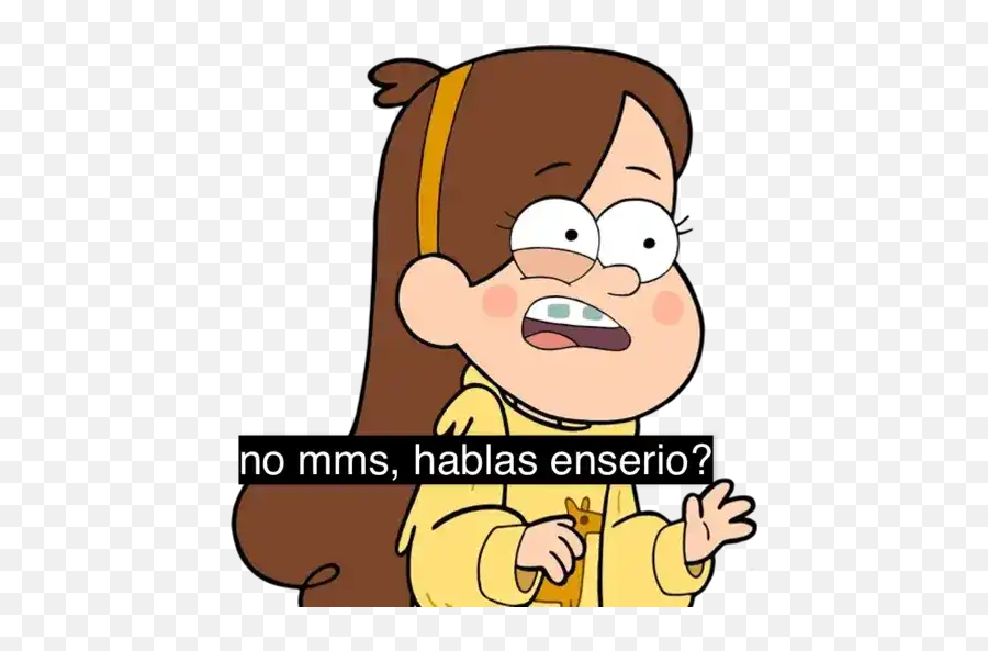 Gravity Falls Stickers For Whatsapp - Gravity Falls Mabel Stickers Emoji,Gravity Falls Emojis