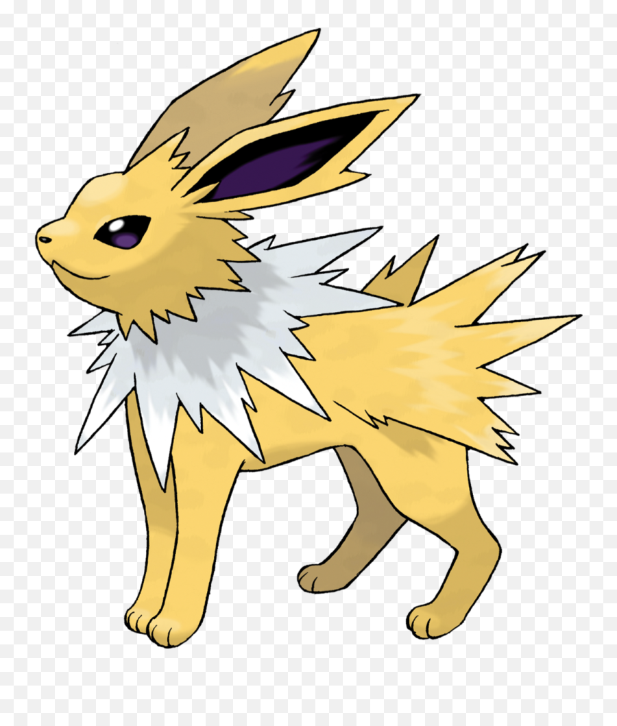 Emoji - Pokemon Jolteon,Freaked Out Anime Emoji