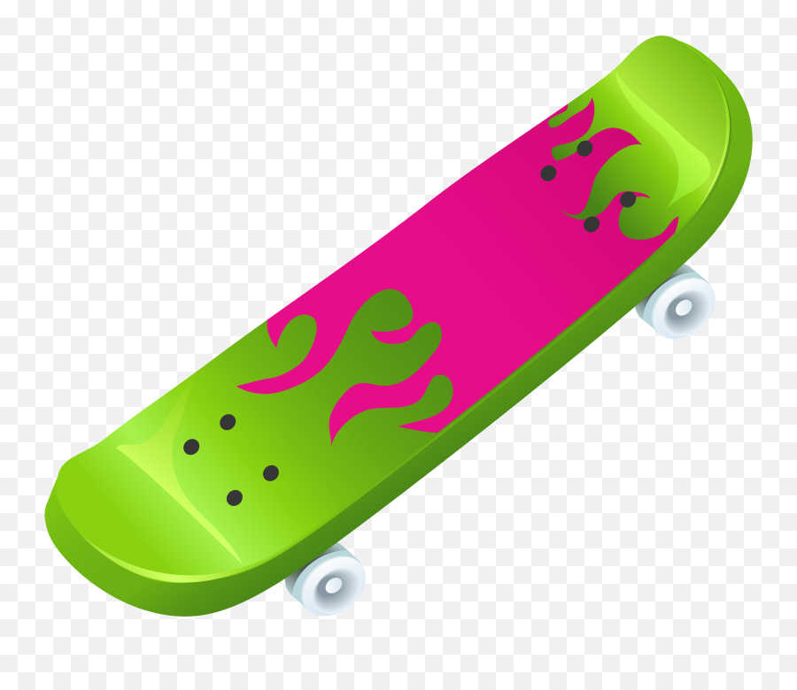 Skateboard Clipart 8 Skateboard - Skateboard Clip Art Emoji,Skateboard Emoji