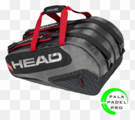 Paletero Head Elite Padel Supercombi Negro Rojo - Paleteros Head Negro Y Rojo Emoji,Marshalls Mochilas Para Ni?as Emojis