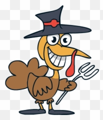 Happy Thanksgiving Turkey Clipart Black And White 4 - Goofy Turkey Clipart Emoji,Happy Thanksgiving Turkey Emojis