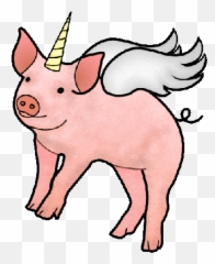 Pig Bad Romance Funny Things Guilty Pig - Flying Pigs And Unicorns Emoji,Flying Pig Emoji