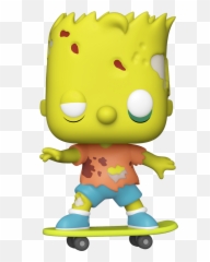 Funko Pop Animation The Simpsons - Zombie Bart Walmartcom Simpsons Funko Pop Bart Emoji,Two Emotions As An Artist Bart Simpson