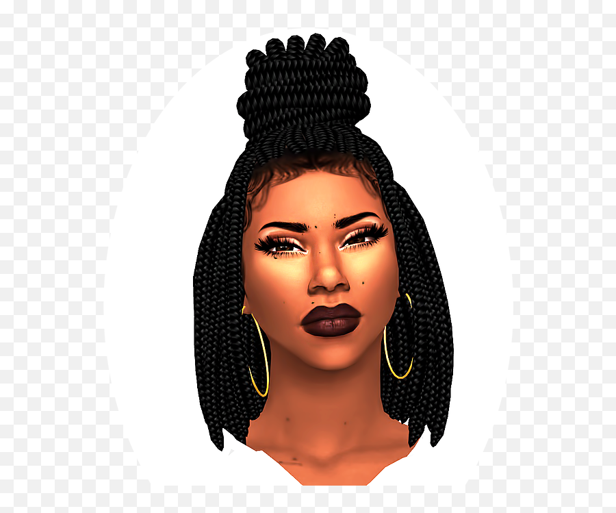 Sim 4 Cc Ideas In 2021 - Ebonixsims Sims4 Black Girls Emoji,Sexy Blonde Emotion Sim3