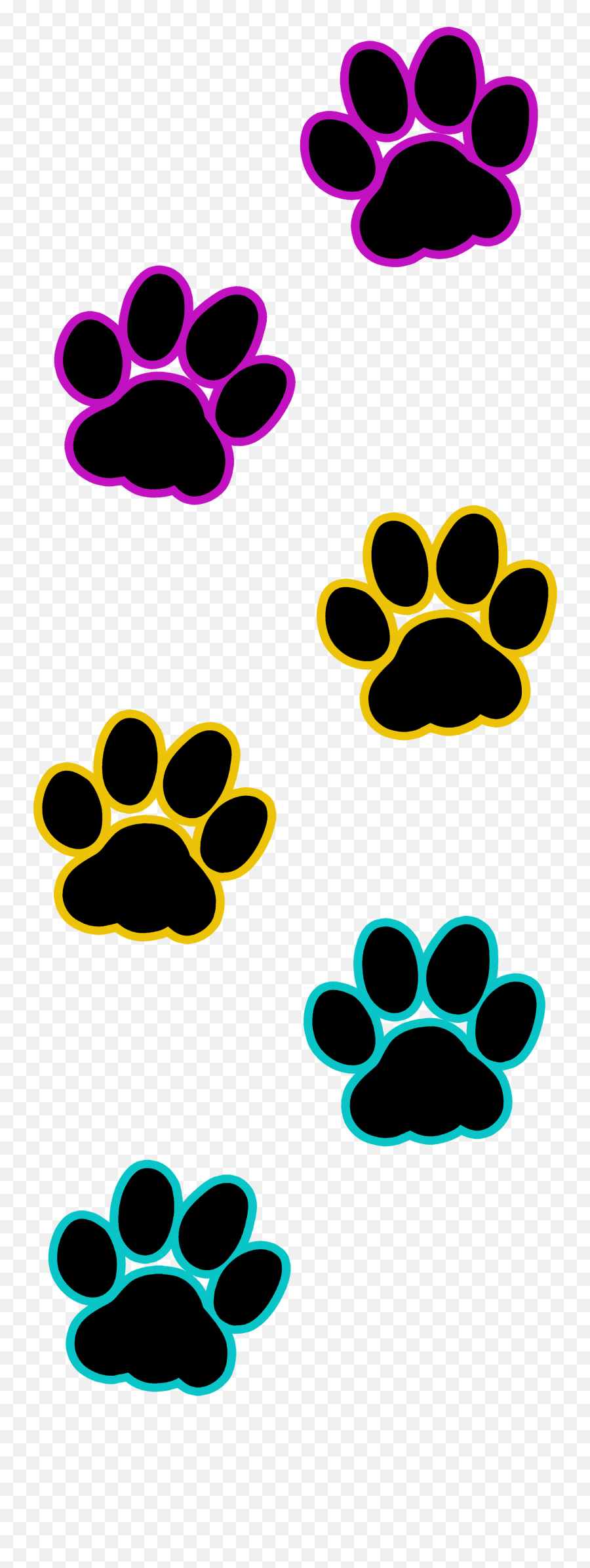 Free Paw Print Transparent Download - Cat Paw Prints Transparent Emoji,Paws Emoji