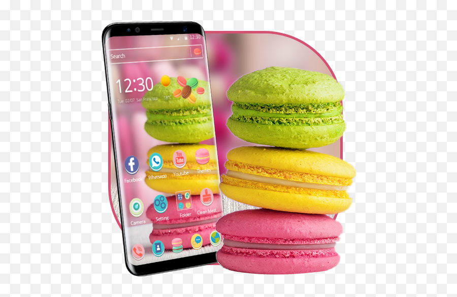 Sweet Macaron Theme U2013 Aplikace Na Google Play Emoji,Samsung S7 Emojis Cookie