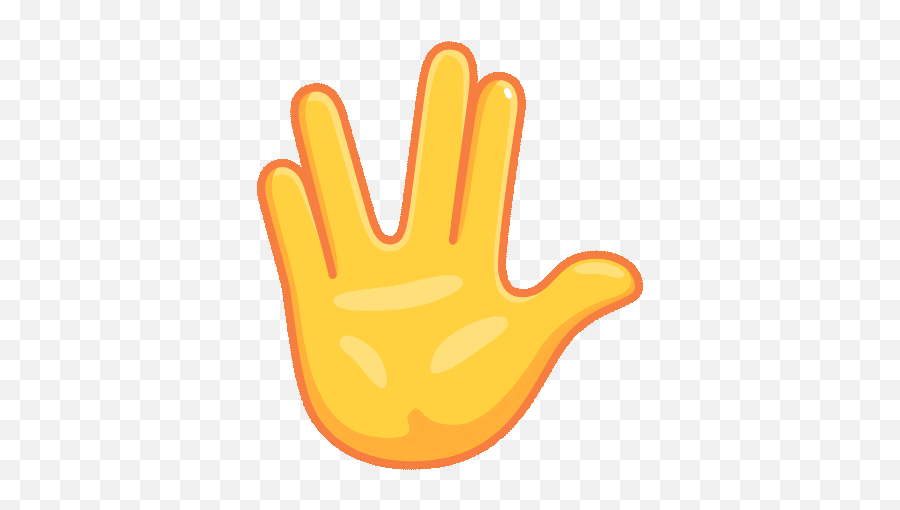 Vulcan Salute Big Picture In Hd And Unicode Information Emoji,Skype Emojis As Gifs