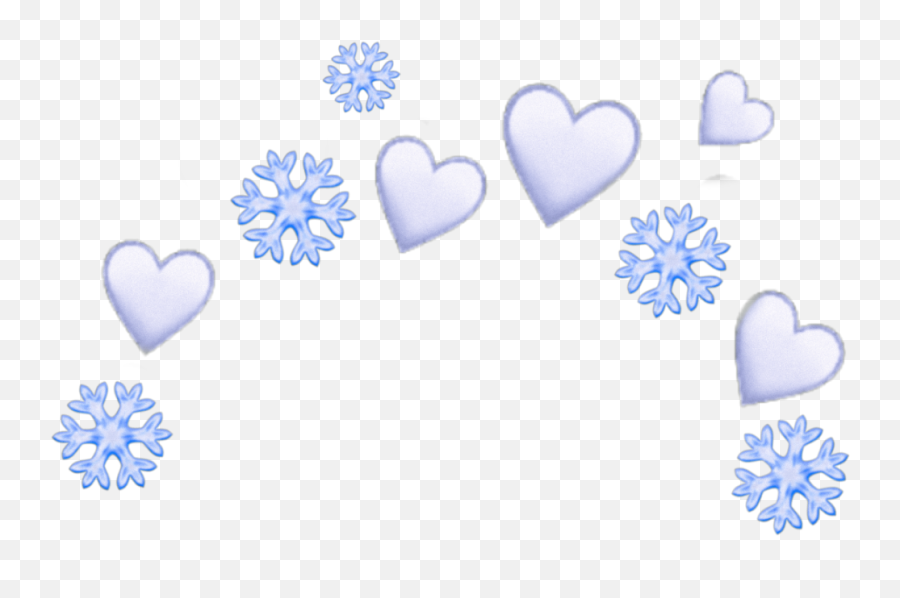 Snow Snowflakes Winter December Sticker - Girly Emoji,Winter Emoji
