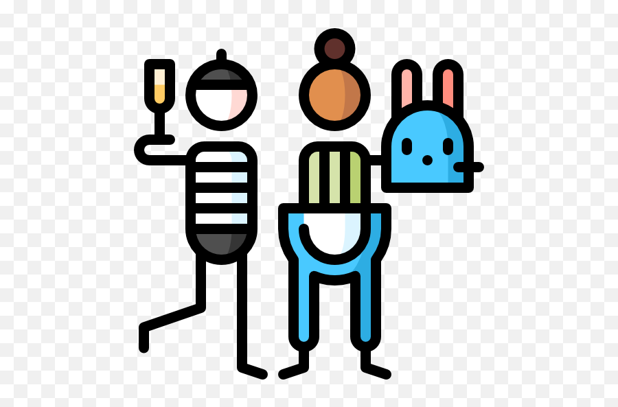 Costume Party - Free People Icons Emoji,Earache Emoticon